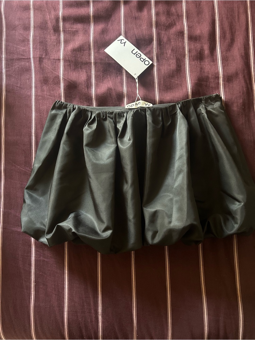Open By Black Mini Bubble Skirt